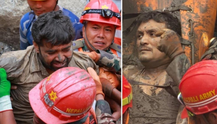 নেপালের টানেলে নয় দিন পর দুই শ্রমিক উদ্ধার