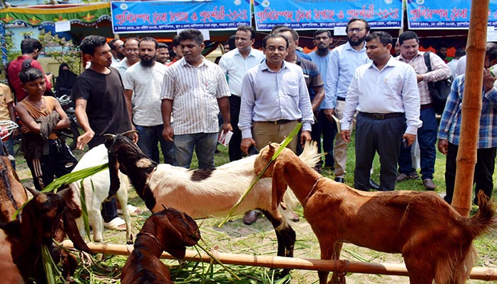 বরিশালে প্রাণিসম্পদ সেবাসপ্তাহ ও প্রদর্শনীর উদ্বোধন