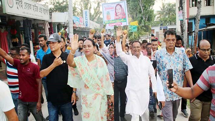 গৌরনদীতে উপজেলা ভোট ২৯ মে,  প্রচারনায় ব্যস্ত  প্রার্থীরা