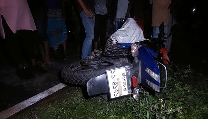 ট্রাকের উপর আছড়ে পড়ে মোটরসাইকেলের ২ আরোহী নিহত