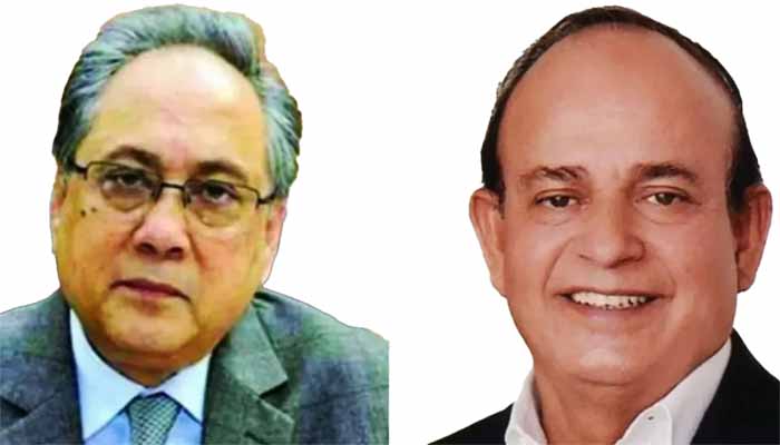 আনিসুল ইসলাম মাহমুদ ও আনোয়ার হোসেন মঞ্জু। ছবি: সংগৃহীত