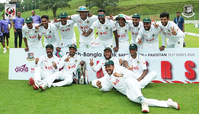 পাকিস্তানকে হারিয়ে ২-০ ব্যবধানে জিতল বাংলাদেশ। 