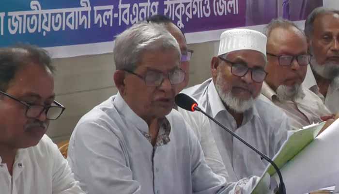 শরিয়াভিত্তিক ইসলামিক রাষ্ট্র বাংলাদেশের মানুষের সঙ্গে যায় না: মির্জা ফকরুল