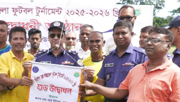 বরিশাল রেঞ্জ ফুটবল টুর্নামেন্ট শুরু