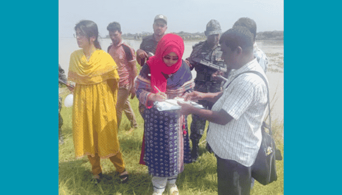 আড়িয়াল খাঁয় কারেন্ট জাল জব্দ