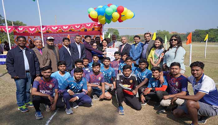 বরিশাল বিশ্ববিদ্যালয়ে আন্তঃবিভাগ ভলিবল ও ব্যাডমিন্টন টুর্নামেন্ট উদ্বোধন