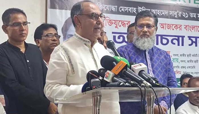  দেশের পরিস্থিতি এখন ‘ঘোলাটে’: মির্জা আব্বাস