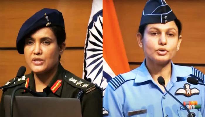 ‘অপারেশন সিন্দুর’, সোফিয়া কুরেশি ও ব্যোমিকা সিং