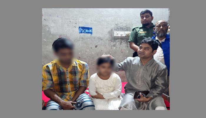 সেই শিশুর বাবার চিকিৎসার ব্যবস্থা করলেন ইউএনও