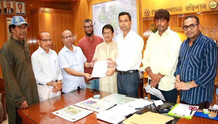 বরিশালে বিমানের নিয়মিত ফ্লাইট দাবি; স্মারকলিপি