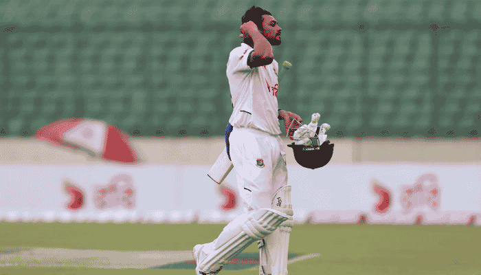 মিরপুর টেস্ট; ব্যাটিং ধসে চাপে বাংলাদেশ