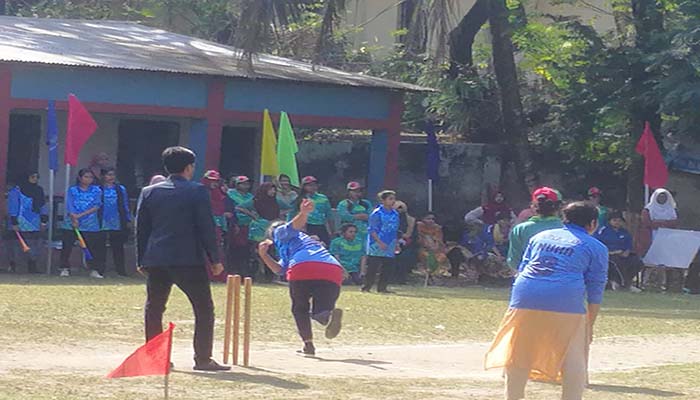 বরিশাল সরকারি মহিলা কলেজে ক্রিকেট  টুর্নামেন্ট 