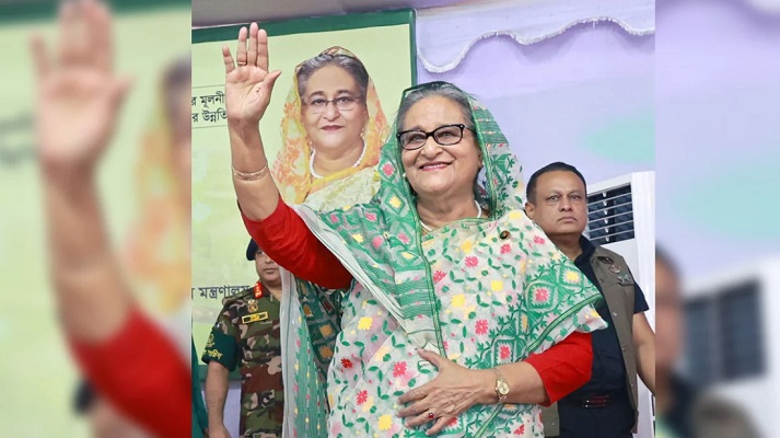 গণভবনে চলছে স্থানীয় সরকার দিবসের অনুষ্ঠান 